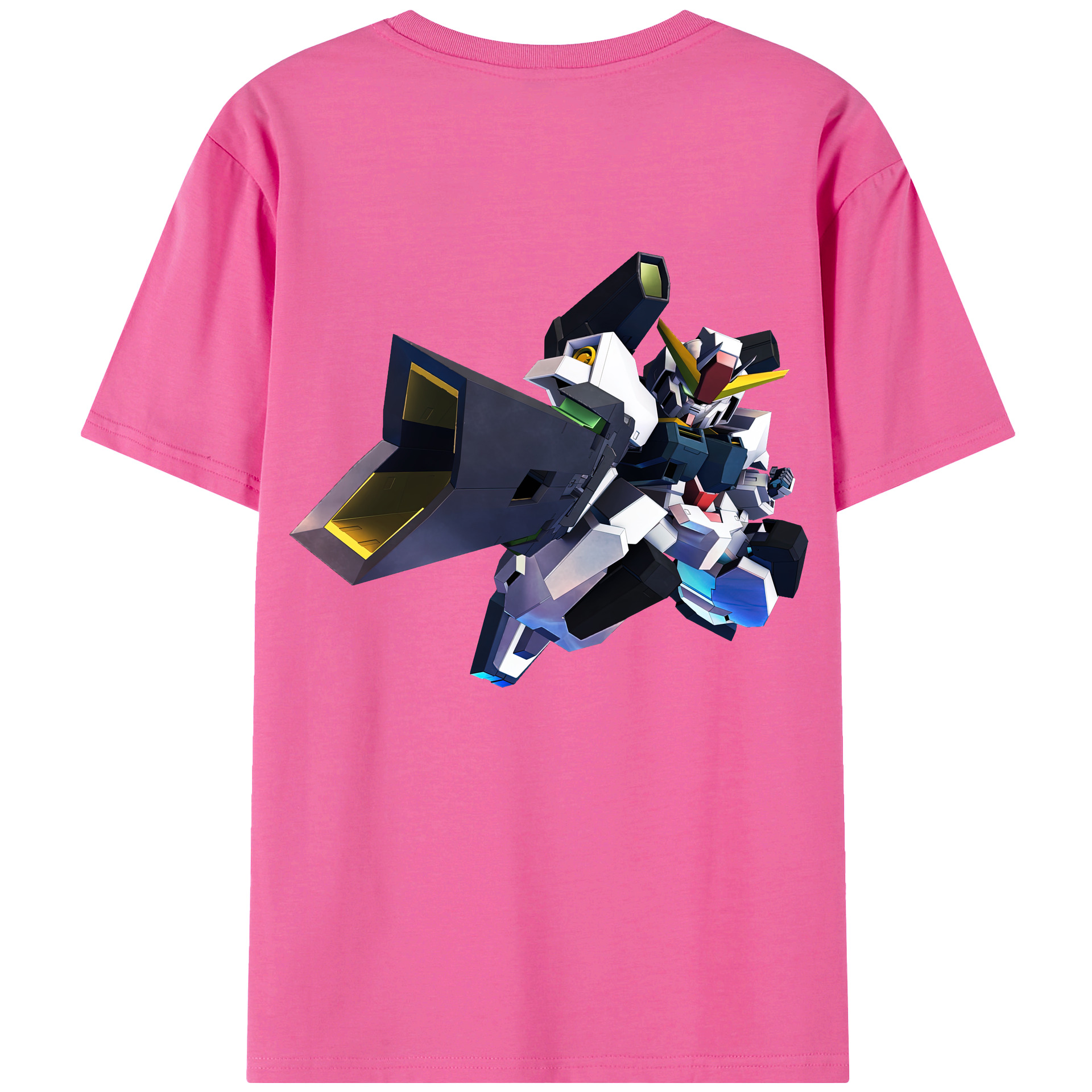 （画像用） 機動戦士ガンダム Mobile Suit Gundam レディース半袖Tシャツ(バックプリント)